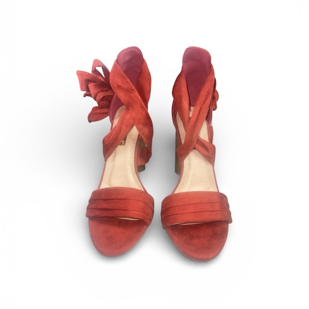 Liliana Red Strappy Heels
